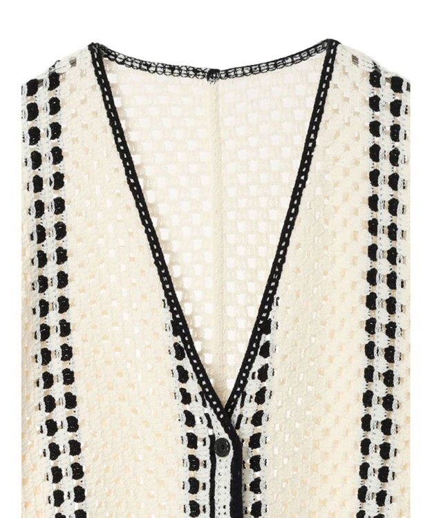 AMERICAN HOLIC クロシェカーディガン Ivory