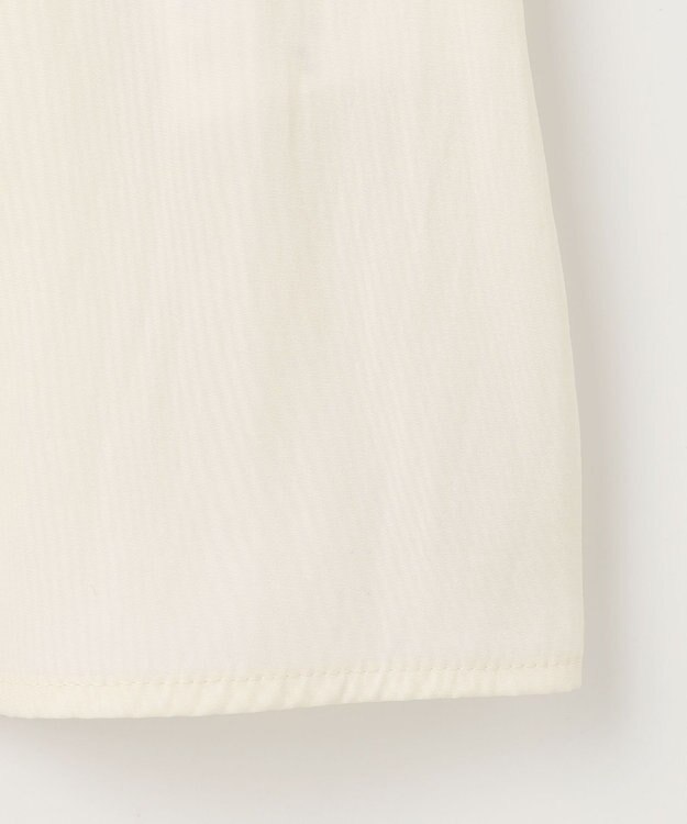 ANY SIS S 【低身長企画】フェミニンギャザー ブラウス アイボリー