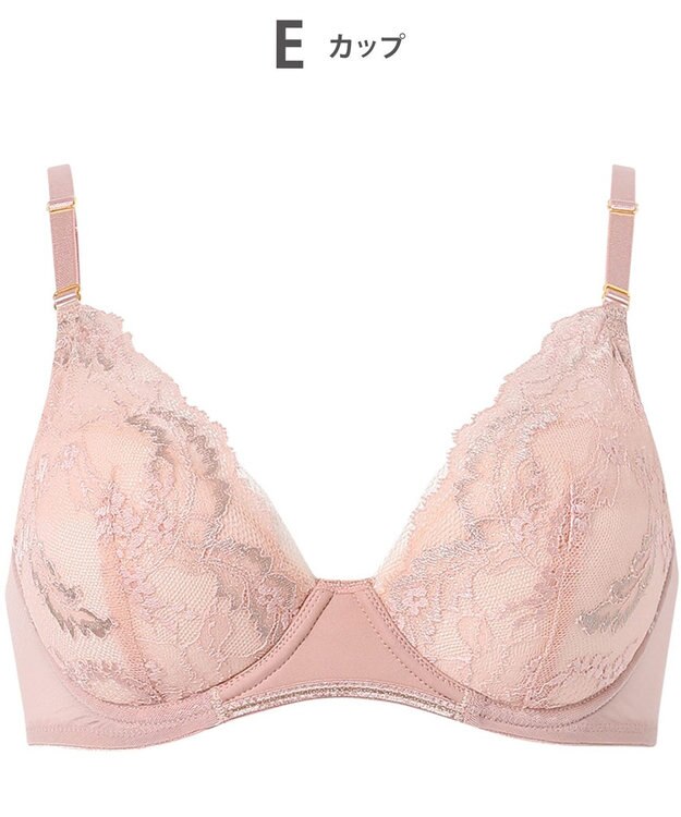 Wing 【SHIHOさん着用】 ブラジャー 自分のからだに合うフィット感 バストになじみやすい 背中すっきり 【マッチミーブラ】 ブラ KB2004 ウイング／ワコール シェルピンク