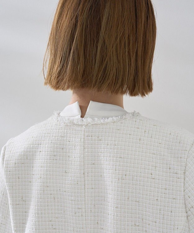YECCA VECCA ツイードジャケット(2) Off White