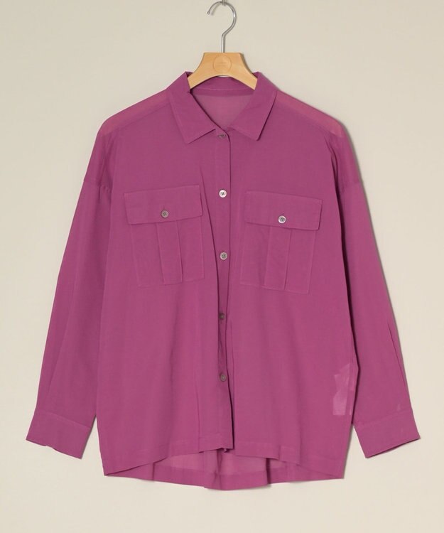 ONWARD Reuse Park 【組曲】ブラウス春夏 パープル