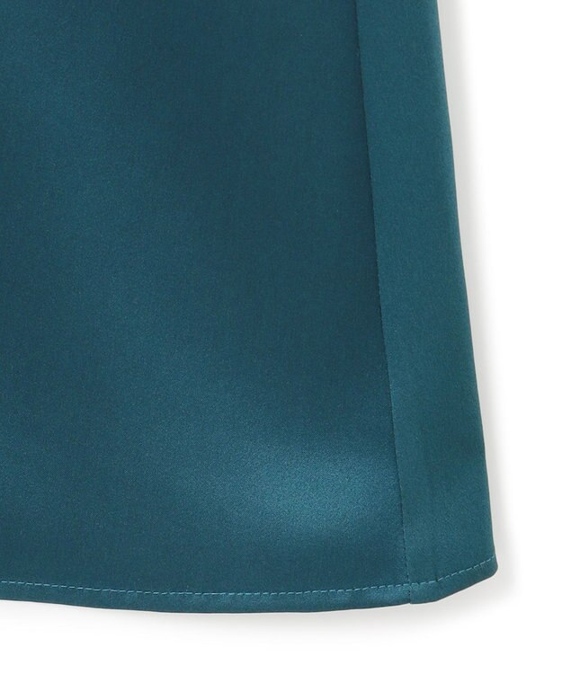 JOSEPH 【洗える】シルクサテン　ドレス Dark Teal