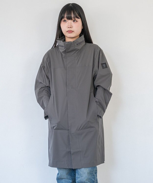 F/ACSION KENROKU レインコート CHARCOAL