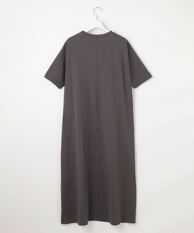 23区 L 【SLOW/一部店舗限定】MVSコットン T ワンピース グレー系