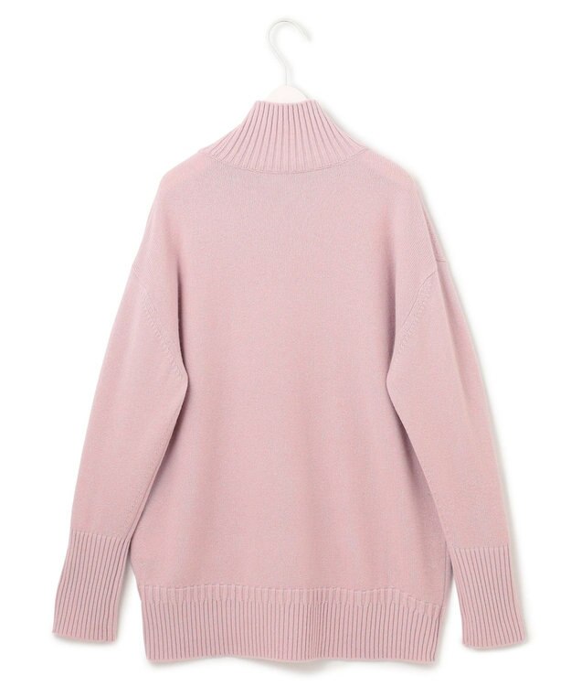 ICB 【新色追加・WEB限定カラーあり】 ソフトカシミヤミックス ハイネックニット ピンク系［WEB限定］