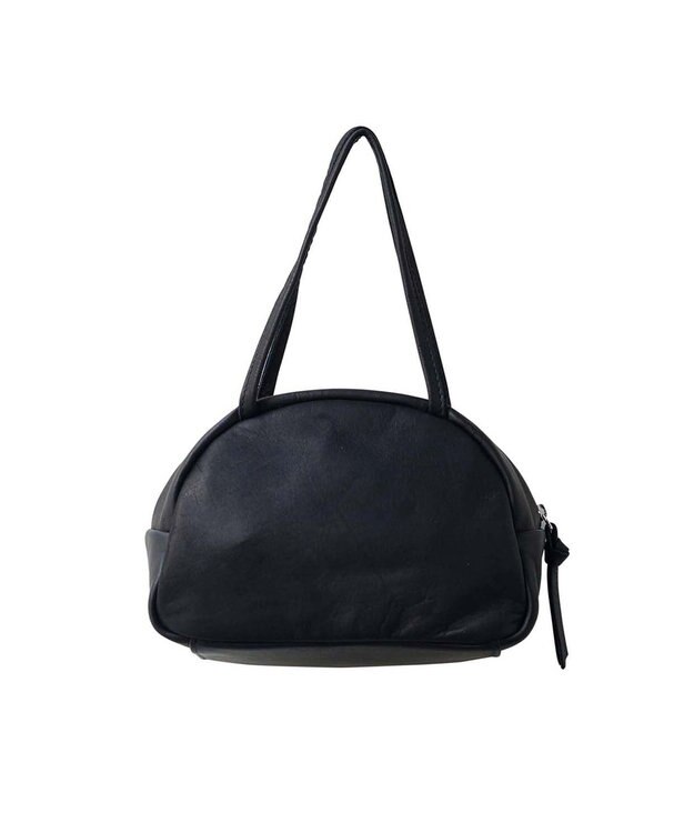 FOLNA RD ソフトレザーボストンバッグ SS-SIZE ブラック