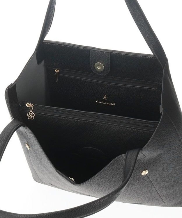 CLATHAS エクラ トートバッグ（ポーチ付） ブラック