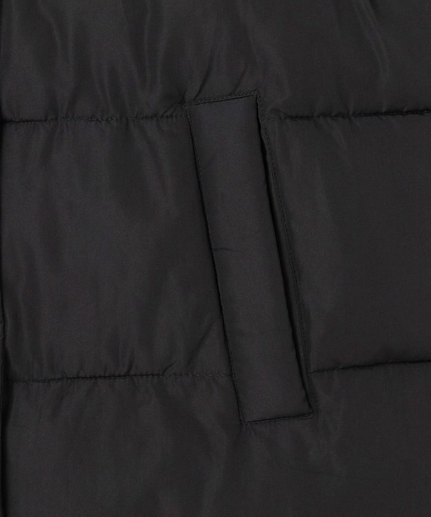 Feroux スタンドネック中綿 ベスト ブラック系