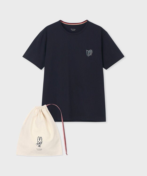 Paul Smith Cat Dream 半袖Tシャツ ネイビー