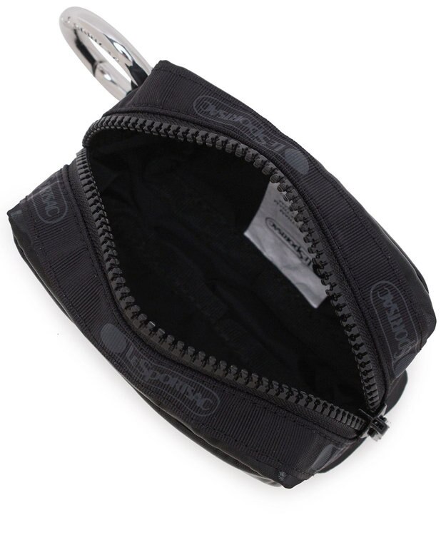 LeSportsac MICRO REC COSM/ブラックシャイン ブラックシャイン