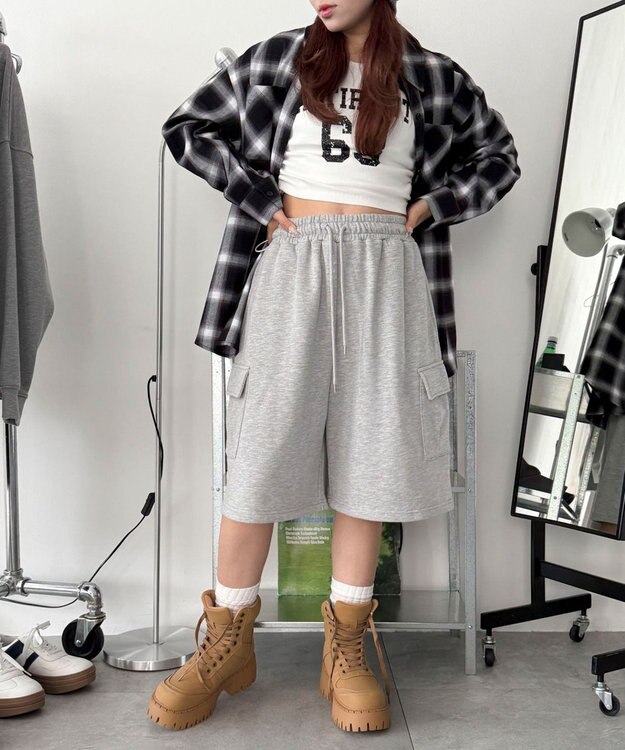 WEGO スニーカーブーツ キャメル