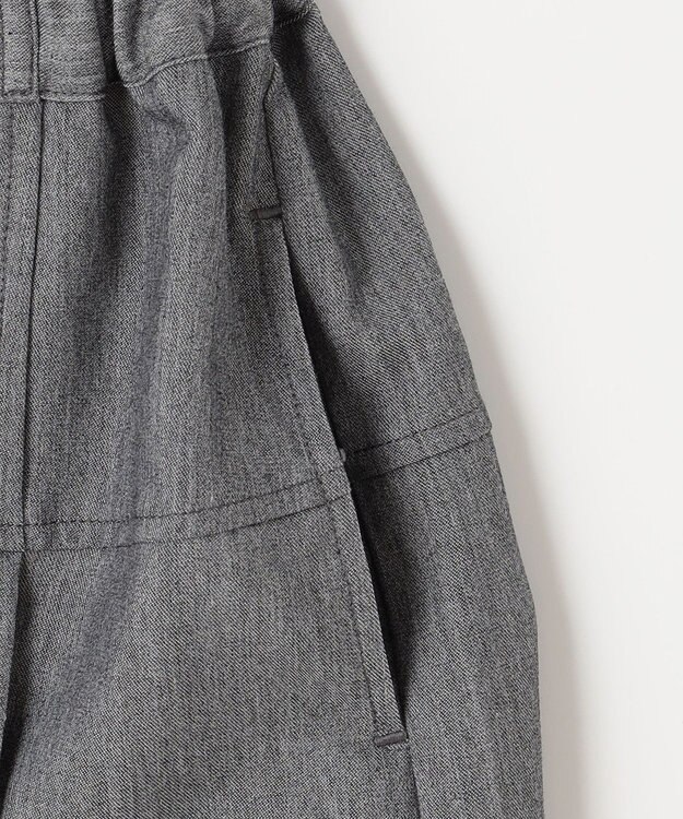 組曲 KIDS 【110-140㎝】プリーツ ショートパンツ グレー