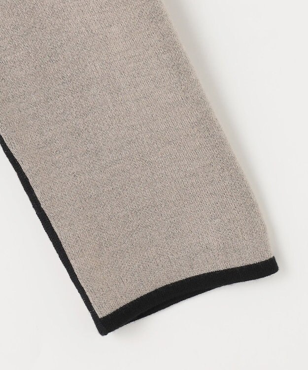 自由区 S 【洗える/マルチウェイ】リバーシブルニット セットアップ ブラック系1