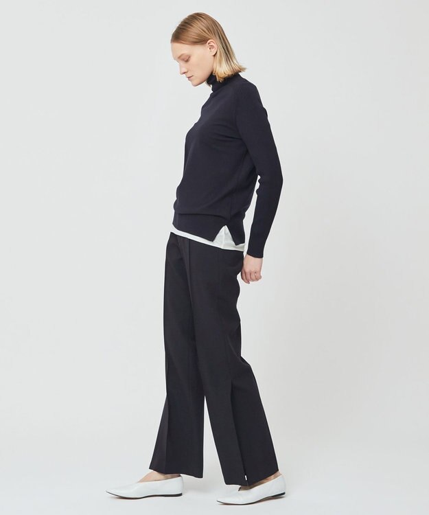 BEIGE， YUCCA / ストレートパンツ Navy