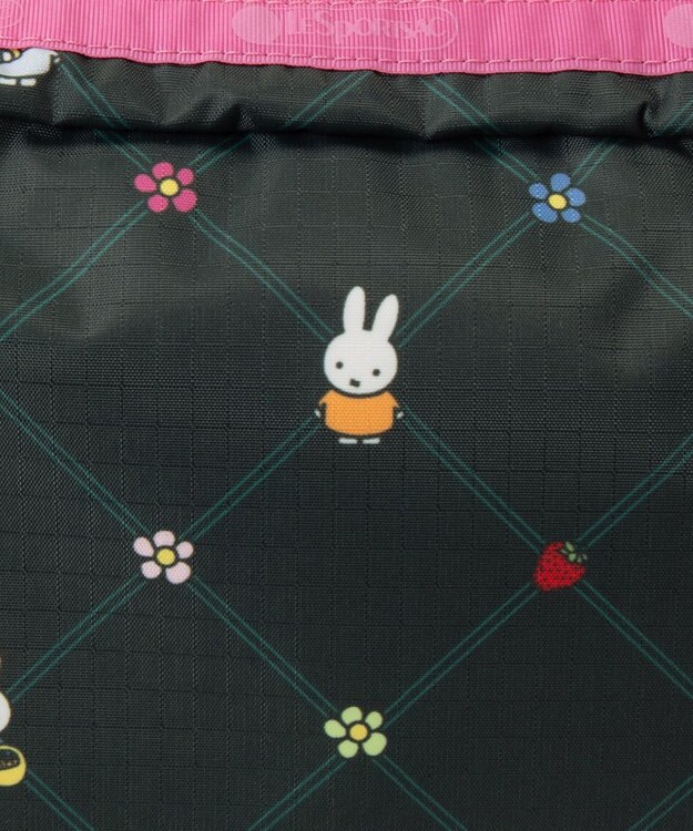 LeSportsac EXTRA LARGE RECTANGULAR COSMETIC/ミッフィーオーチャードグリーン/ピンク ミッフィーオーチャードグリーン/ピンク