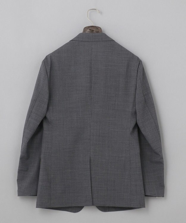 GOTAIRIKU 【AIRY MOVE / セットアップ対応】ウールポリエステルドットエアー セットアップジャケット グレー系8