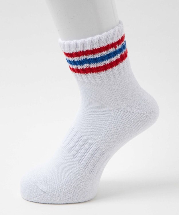 WEGO 3ラインソックス（A） ホワイト