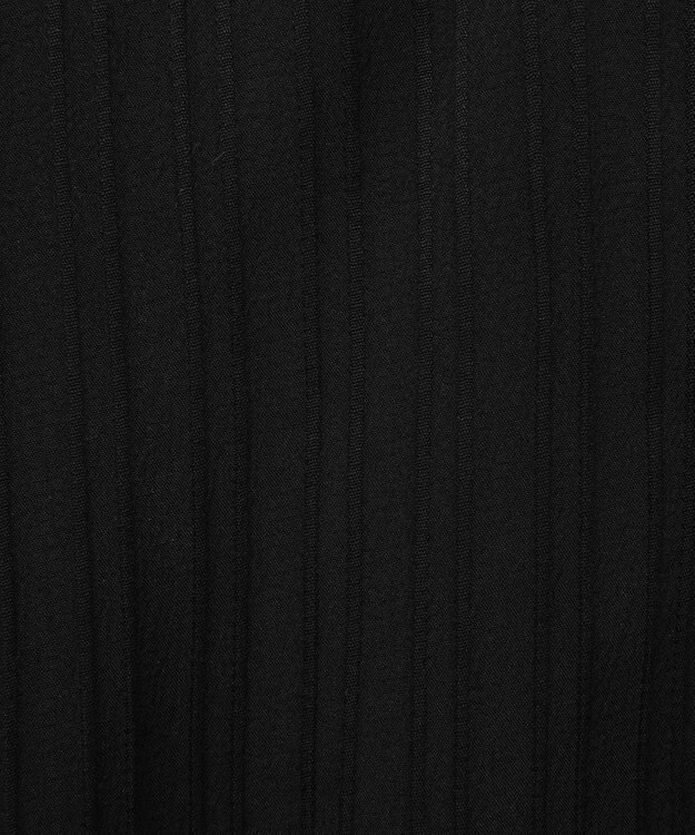 Green Parks サイドドロストショート丈シャツ（無地） Black