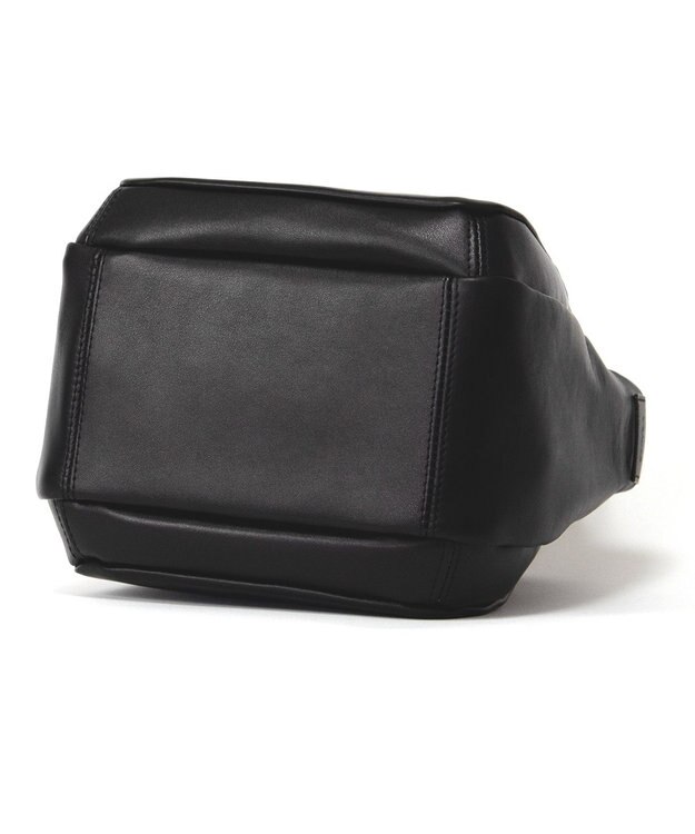 Y'SACCS イタリアンシープ 2wayラウンドトート ブラック