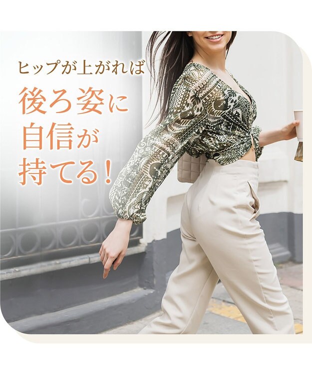 BRADELIS New York 【BRADELIS NewYork peace】綿混楽々dailyガードル23 接触冷感 吸汗速乾 サラッと快適な補正ガードル ブラック