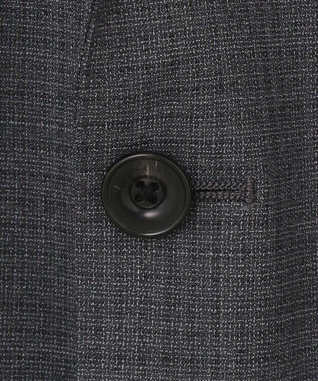 GOTAIRIKU 【AIRY MOVE / セットアップ対応】ウールポリエステルドットエアー セットアップジャケット グレー系8