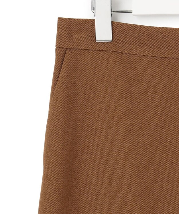 23区 クリアトリコチン ラップ風 スカート キャメル系