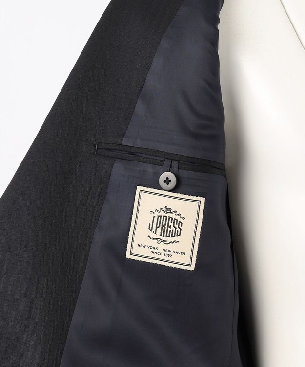 J.PRESS MEN 【HIGHLANDS PEPPIN MERINO】 シャドーへリンボン スーツ ネイビー系1