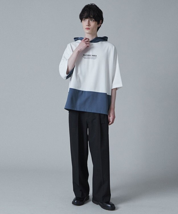 WEGO ドルマンポンチフードT（S） ブルー