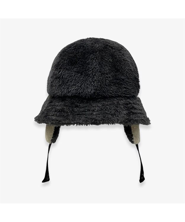 林八百吉商店 Coleman　キッズ　2way耳付きメトロハット チャコール