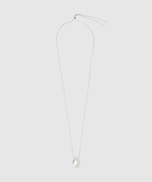 GRACE CONTINENTAL チャンキートップネックレス シルバー