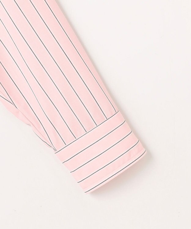 ANY ANYオーバーサイズシャツ ピンクストライプ