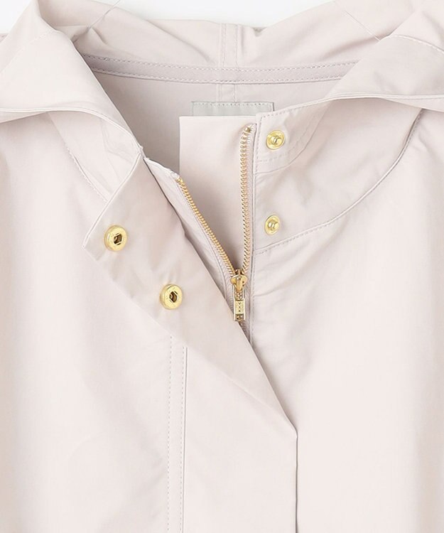 ANY 【手洗い可能】ライトフーデットコート ライトグレー系