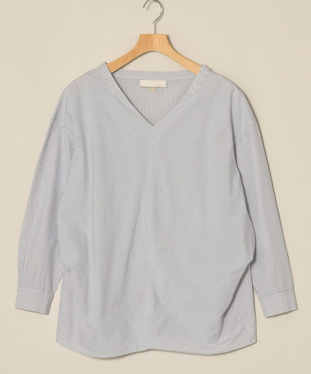 ONWARD Reuse Park 【自由区】ブラウス秋冬 ネイビー