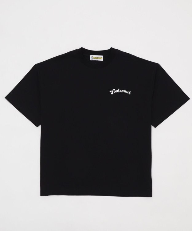 WEGO 【ユニセックス着用ITEM/MLサイズ展開】別注NEWJACKグラフィックT（SS） ブラック