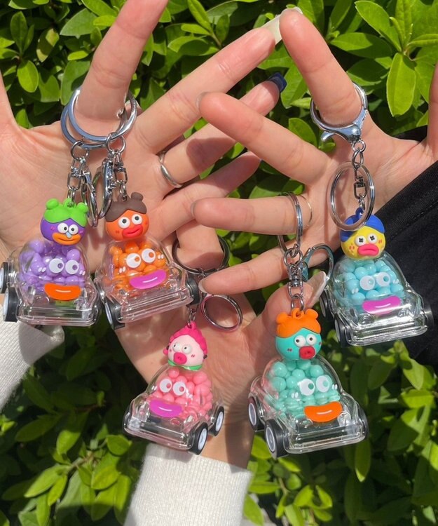 WEGO ドライブモンスターキーホルダー 柄1