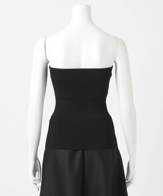 23区 【エステータ】リブベアトップ ブラック系