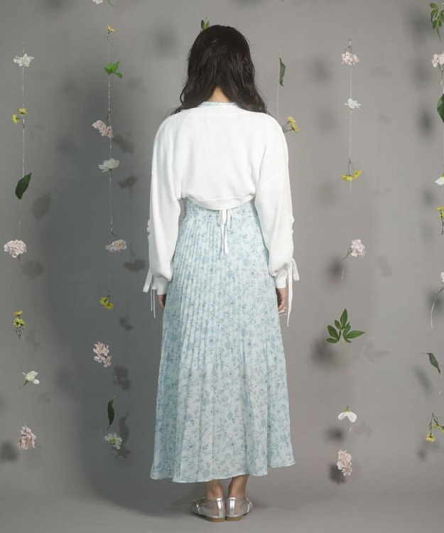 Green Parks ｄａｚｚｌｉｎ　ニットボレロ Off White