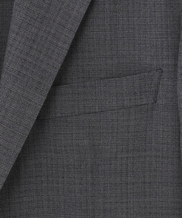 GOTAIRIKU 【AIRY MOVE / セットアップ対応】ウールポリエステルドットエアー セットアップジャケット グレー系8