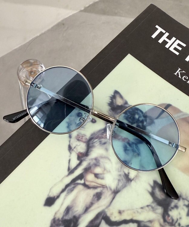 WEGO 【ユニセックス着用ITEM】メタルフレームカラーレンズアイウェア 柄4