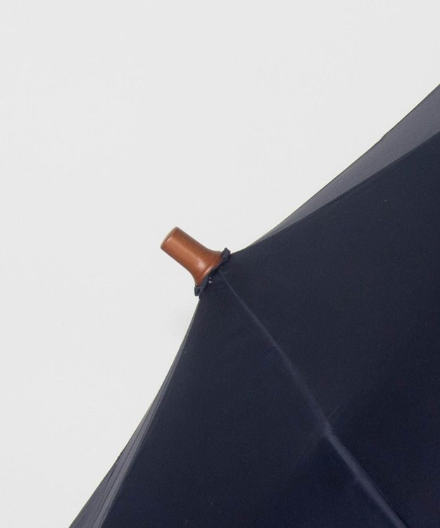 AURORA 【WEB限定】 晴雨兼用トップフラット折傘（バイカラー） ネイビー