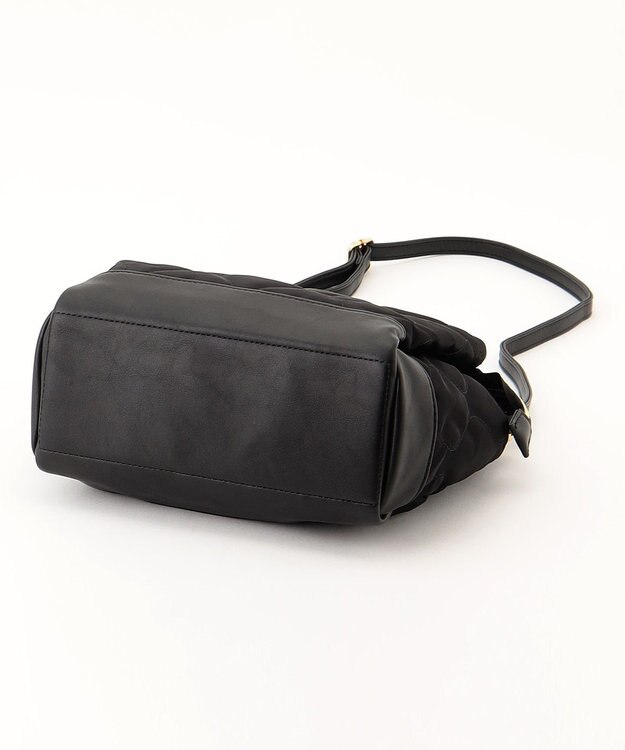 LA BAGAGERIE 【MONICA】キルティングショルダーバッグ ブラック