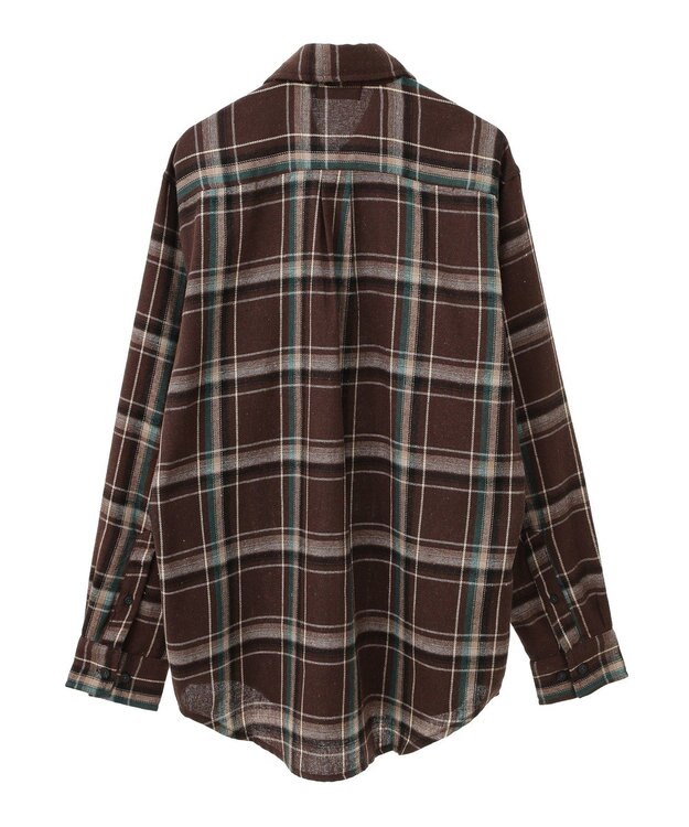 CRAFT STANDARD BOUTIQUE ネルチェックシャツ Brown