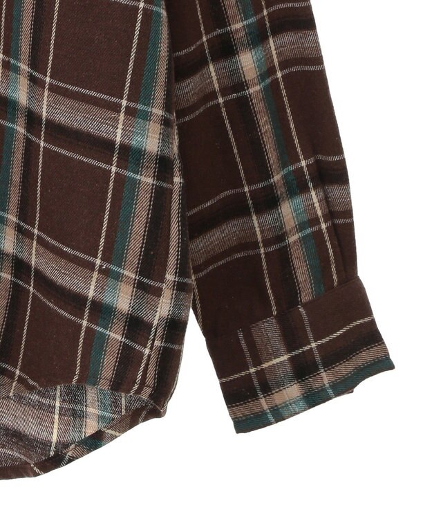 CRAFT STANDARD BOUTIQUE ネルチェックシャツ Brown