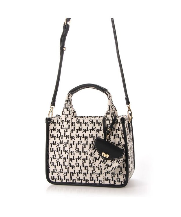 LA BAGAGERIE コットンクラシック2WAYトート Sサイズ ブラック