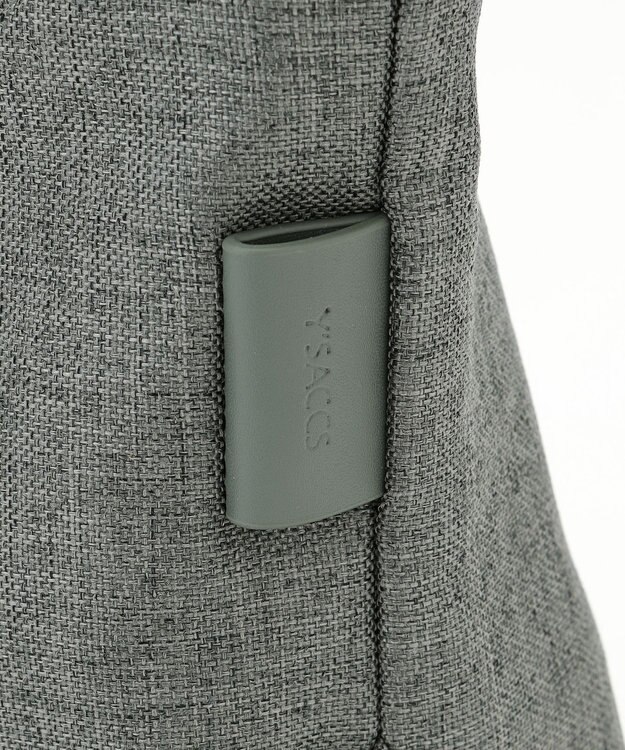 Y'SACCS リネンライク　イニシャルトート　Sサイズ アッシュグリーン【web限定カラー】