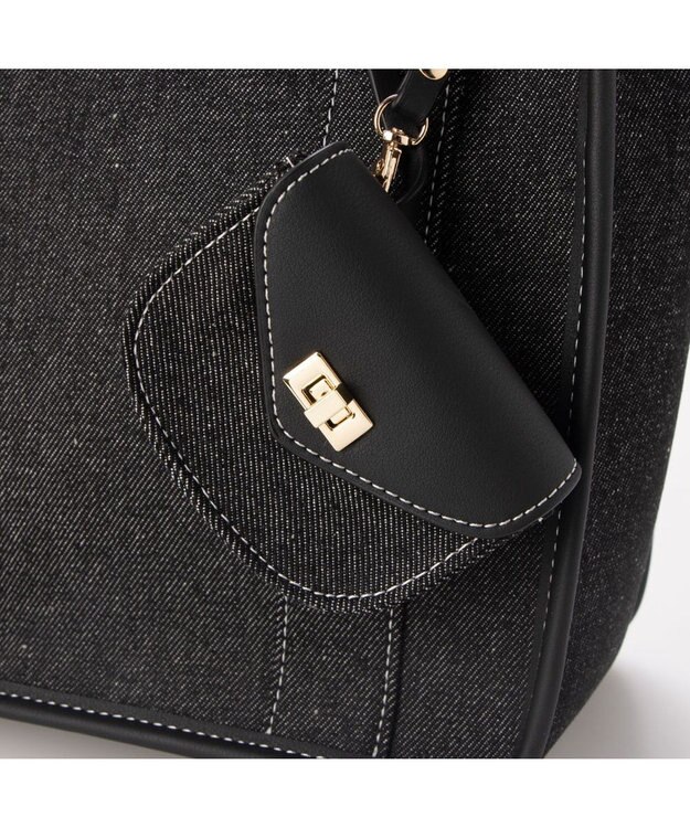 LA BAGAGERIE コットンクラシック2WAYトート Sサイズ ブラックデニム