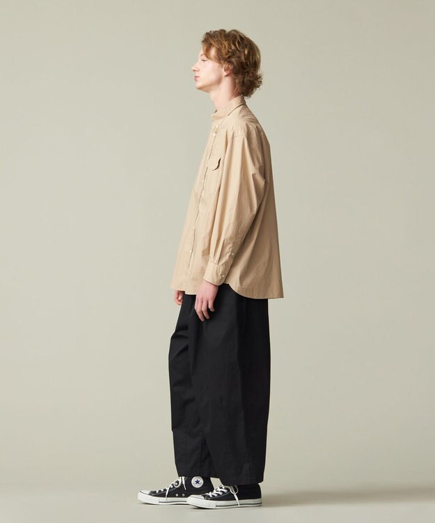 J.PRESS YORK STREET 【UNISEX】タイプライターシャツ/B.D. ベージュ系