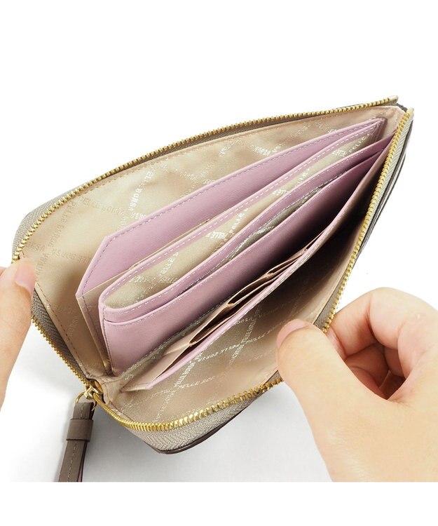 PELLE BORSA 短い長財布 Fine Goods フィーネグッズ 5443 トープ