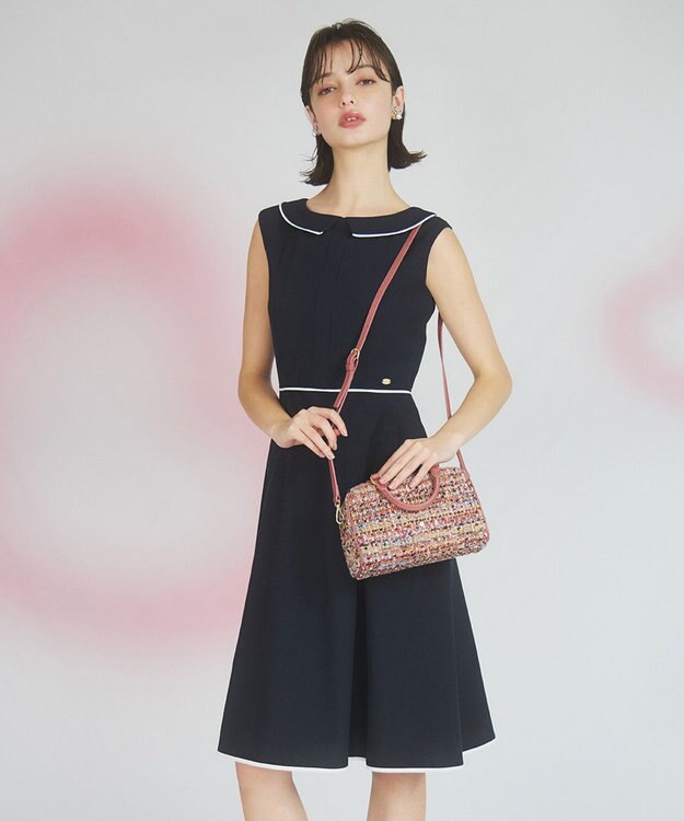 TOCCA 【00サイズあり・洗える・吸水速乾・消臭】SPRINKLE DAY ドレス ネイビー系