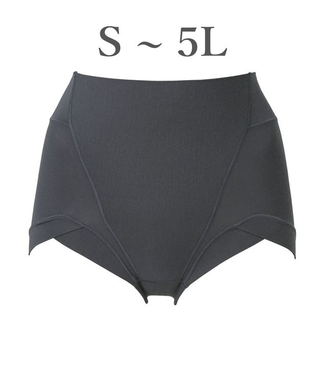 BRADELIS New York 【BRADELIS NewYork peace】シルク混素肌しっとりDailyショーツ26 ブラデリス 補正下着 深め ミッドナイトグレー